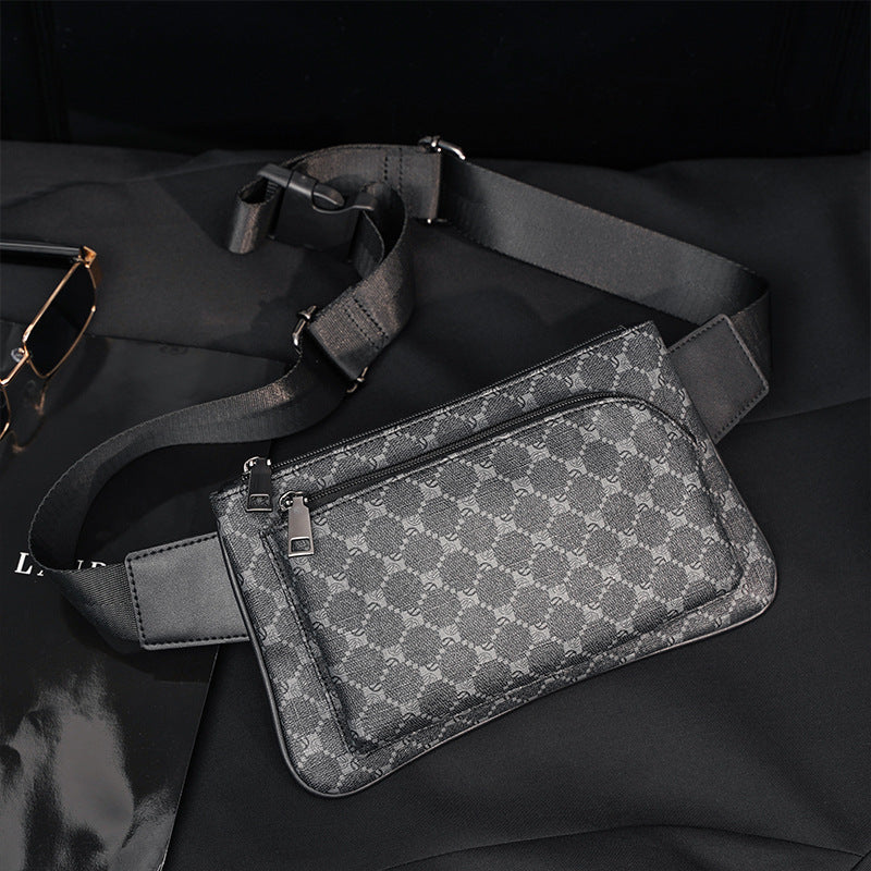 Charming Men's Mobile Korean Style Trendy Men's Chest Bags