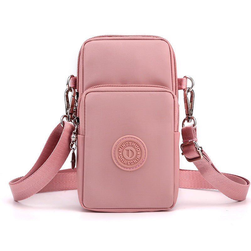 Fashion Female Oxford Cloth Vertical Mini Phone Bags
