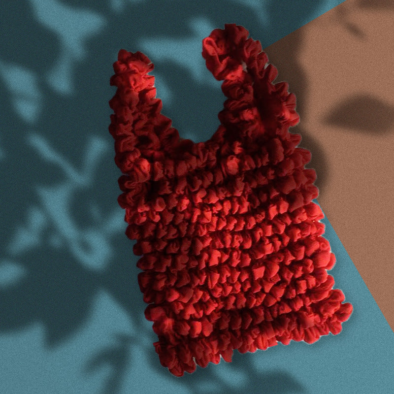 Women's Magic Retractable Fashionable Large Capacity Bubble Handbags