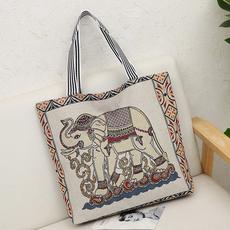 Cartoon Embroidered Leisure Big Owl Embroidery Bags