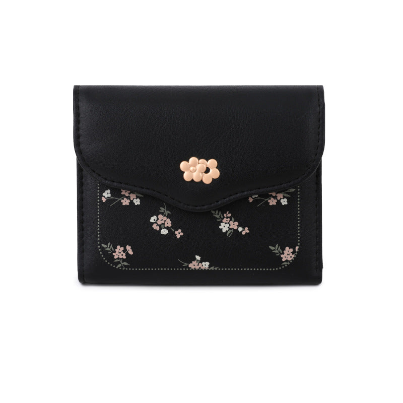 Women's Carry-on Lady Style Short Mini Ladies Wallet