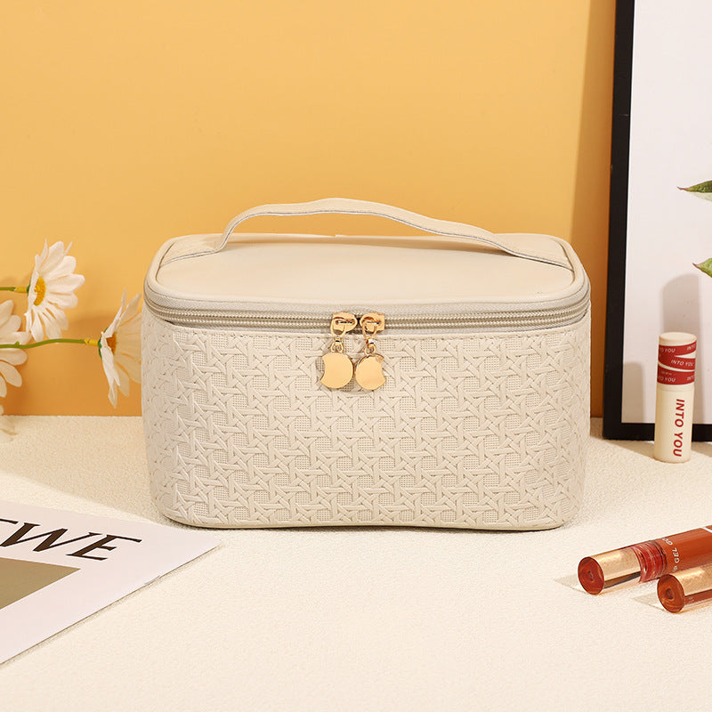 Women's Simple Portable High-grade Storage Waterproof Wash Makeup Bag