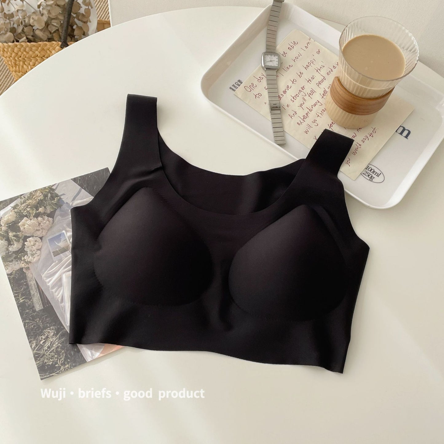 Wireless Push Up Sleep Ventilation Vest Everyday Bras