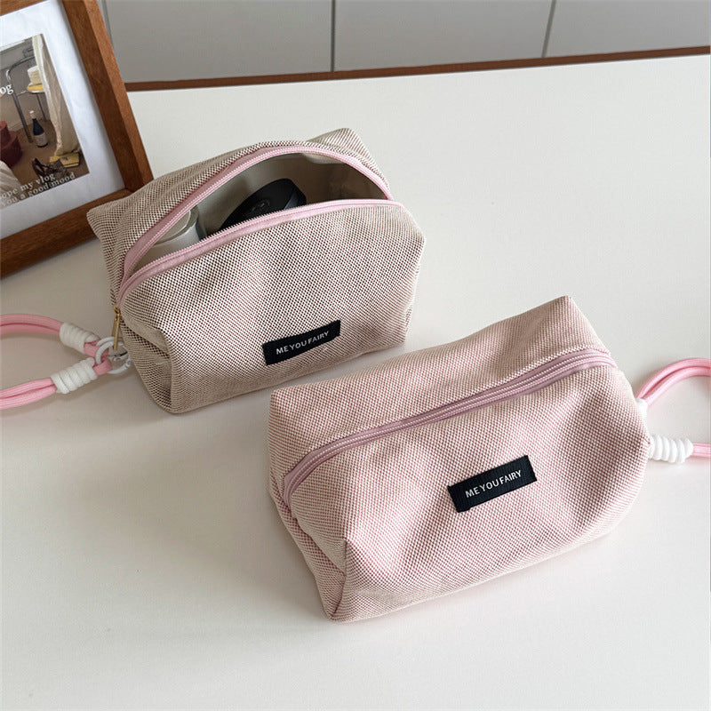 Women's Large Capacity Minimalist Stationery Pencil Simple Portable Bags