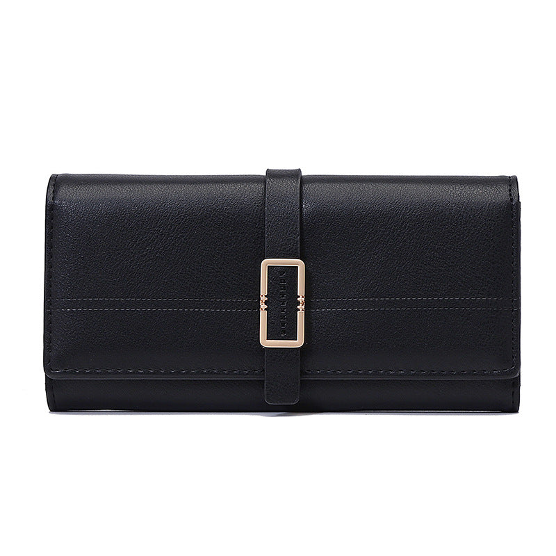 Women's Leather Long Soft Surface Simple Fresh Super Ladies Wallet