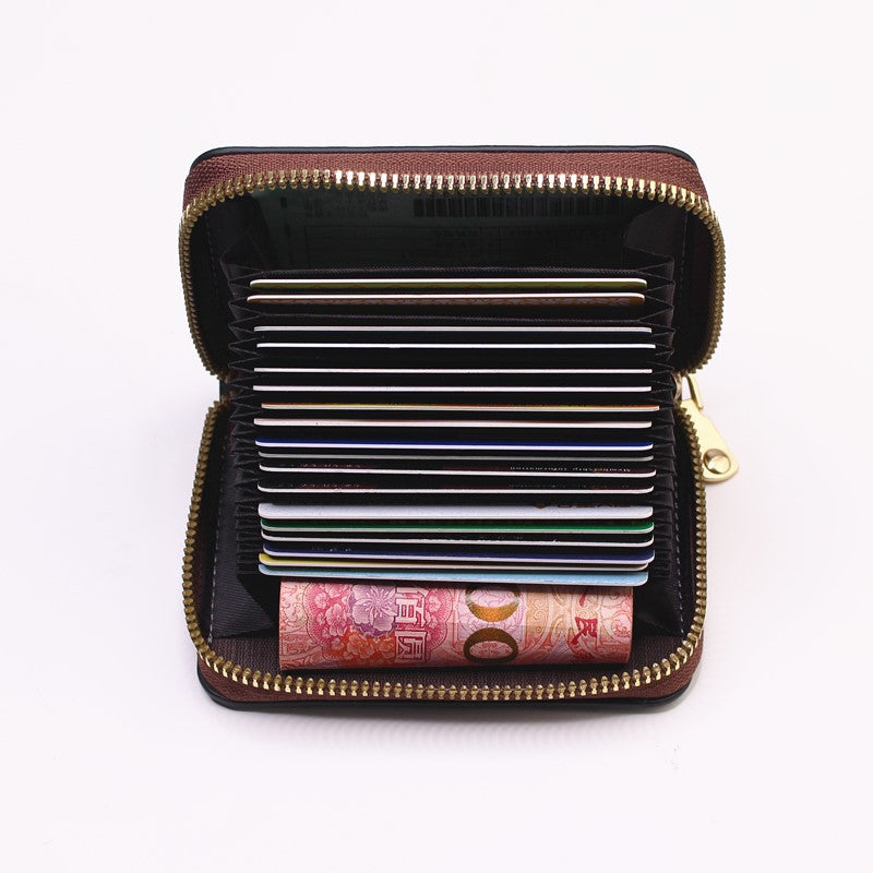 Women's & Men's & Large Capacity Driving Certificate Versatile Card Holder