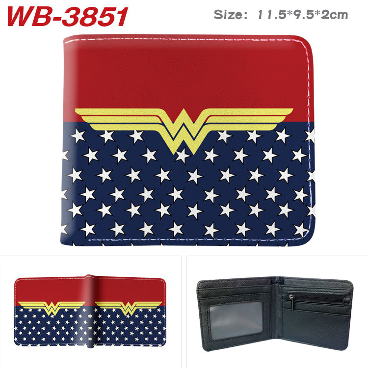 Women's & Men's & Series Super Hero Derivatives Cartoon Men's Wallets