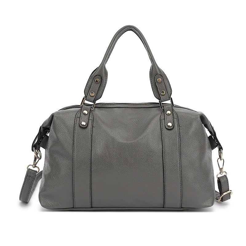 Women's Trendy Fashion Boston Portable Pillow Women's Shoulder Bag