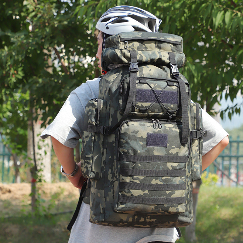 Women's & Men's & Large Capacity Camouflage Hiking Tactics Backpacks