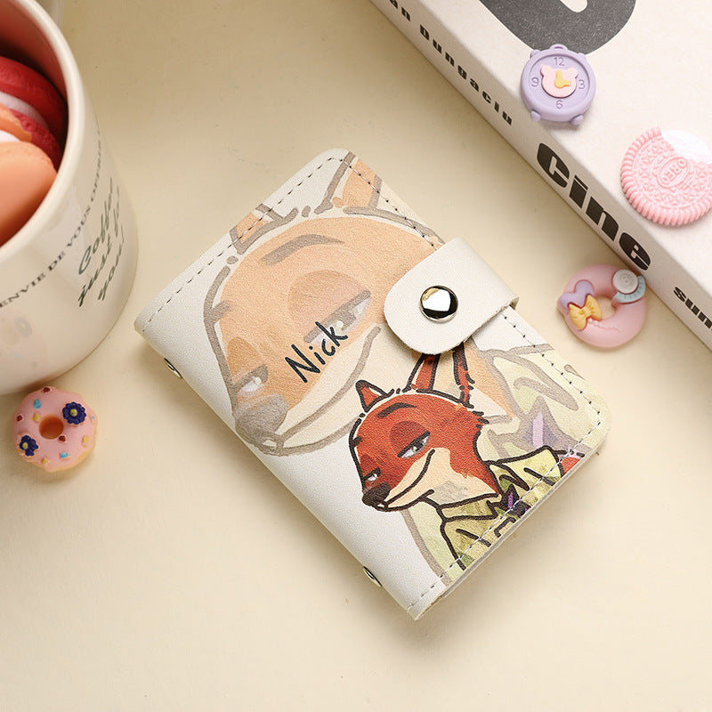 Dog Large Capacity Mini Cute Versatile Card Holder