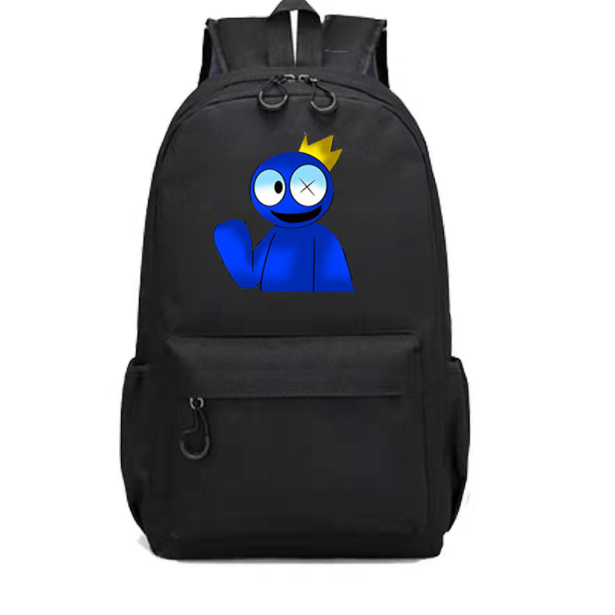 Trendy Rainbow Friends Game Modeling Cartoon Backpacks