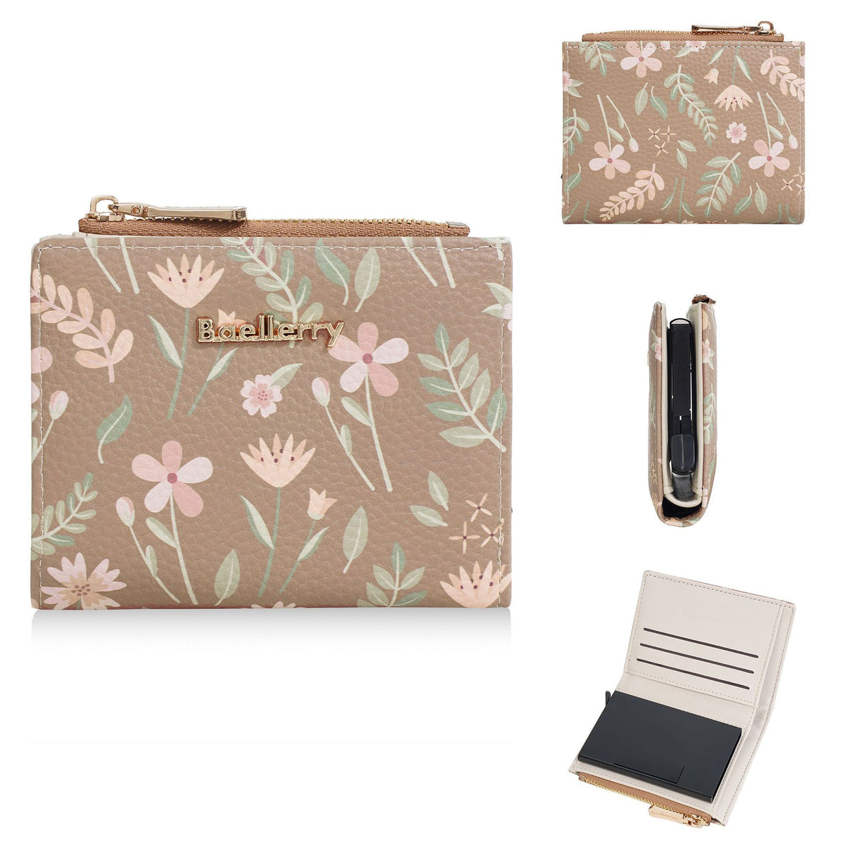 Women's Short Style High-grade One Korean Printed Ladies Wallet