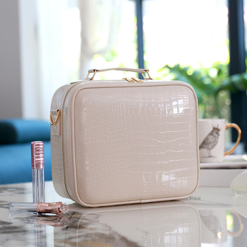 With Mirror Simple Artist City Convenient Cosmetic Cases