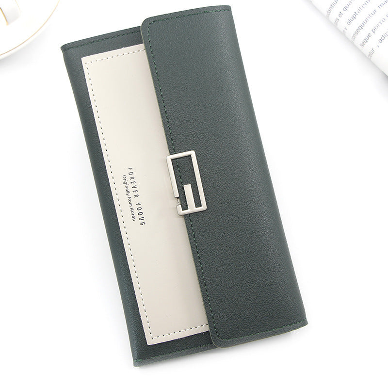 Women's Beautiful Durable Korean Clutch Long Ladies Wallets