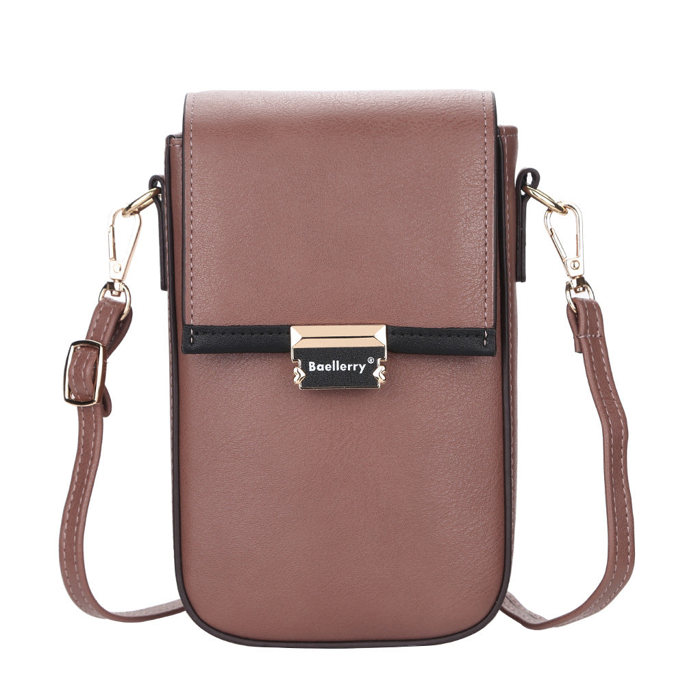 Women's Multiple Slots Large Capacity Mobile Women's Messenger Bag