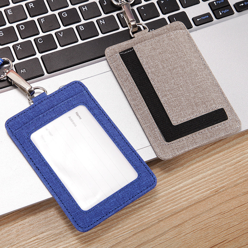 Cartoon Pattern Certificate Bus Name Tag Card Holder