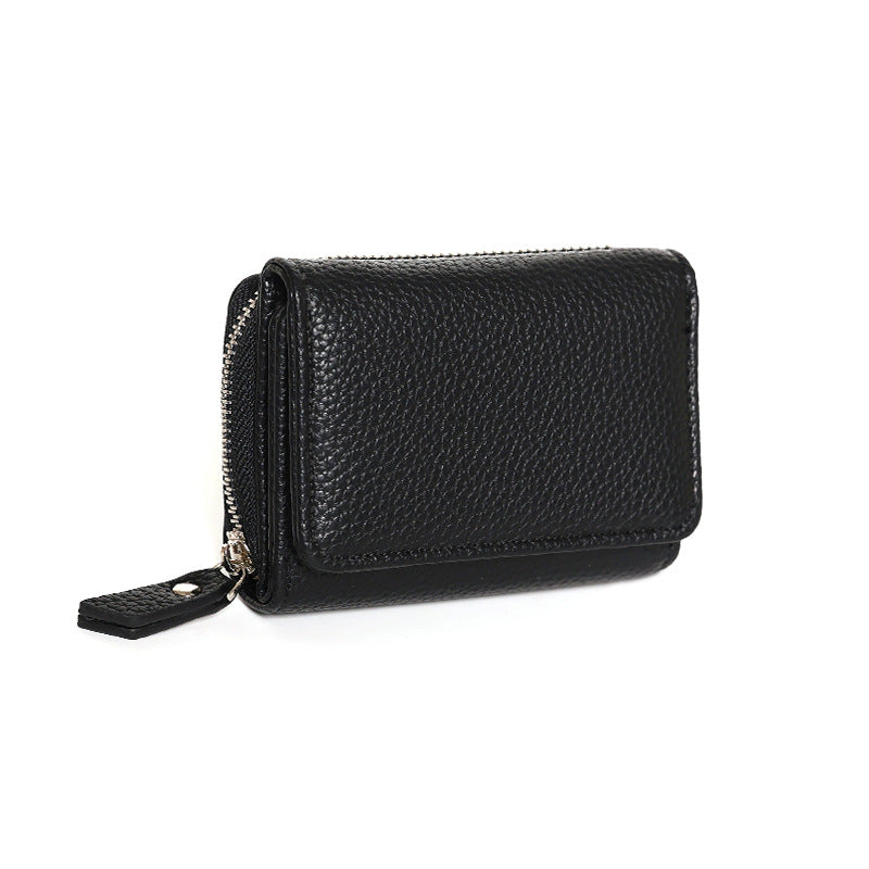 Women's Leather Tactile Feel Mini Short Large Ladies Wallets