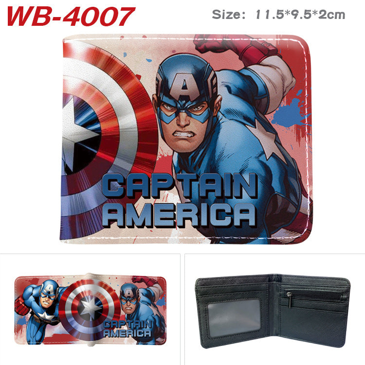 Women's & Men's & Series Super Hero Derivatives Cartoon Men's Wallets