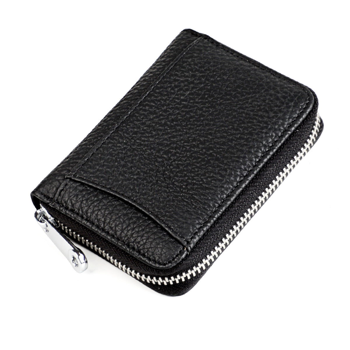 Women's & Men's & Swiping Leather Layer Cattlehide Card Holder