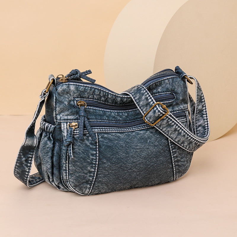Women's Simple Large Capacity Lady Soft Surface Fashion Bags