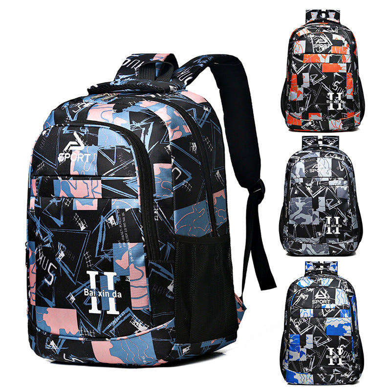 New Trendy Business Leisure Oxford Camouflage Backpacks