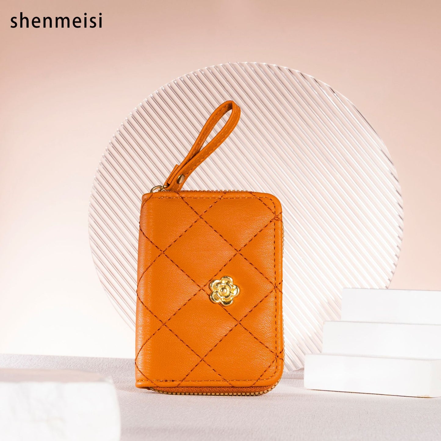 Women's Luxury Classic Style Expanding Multiple Slots Card Holder