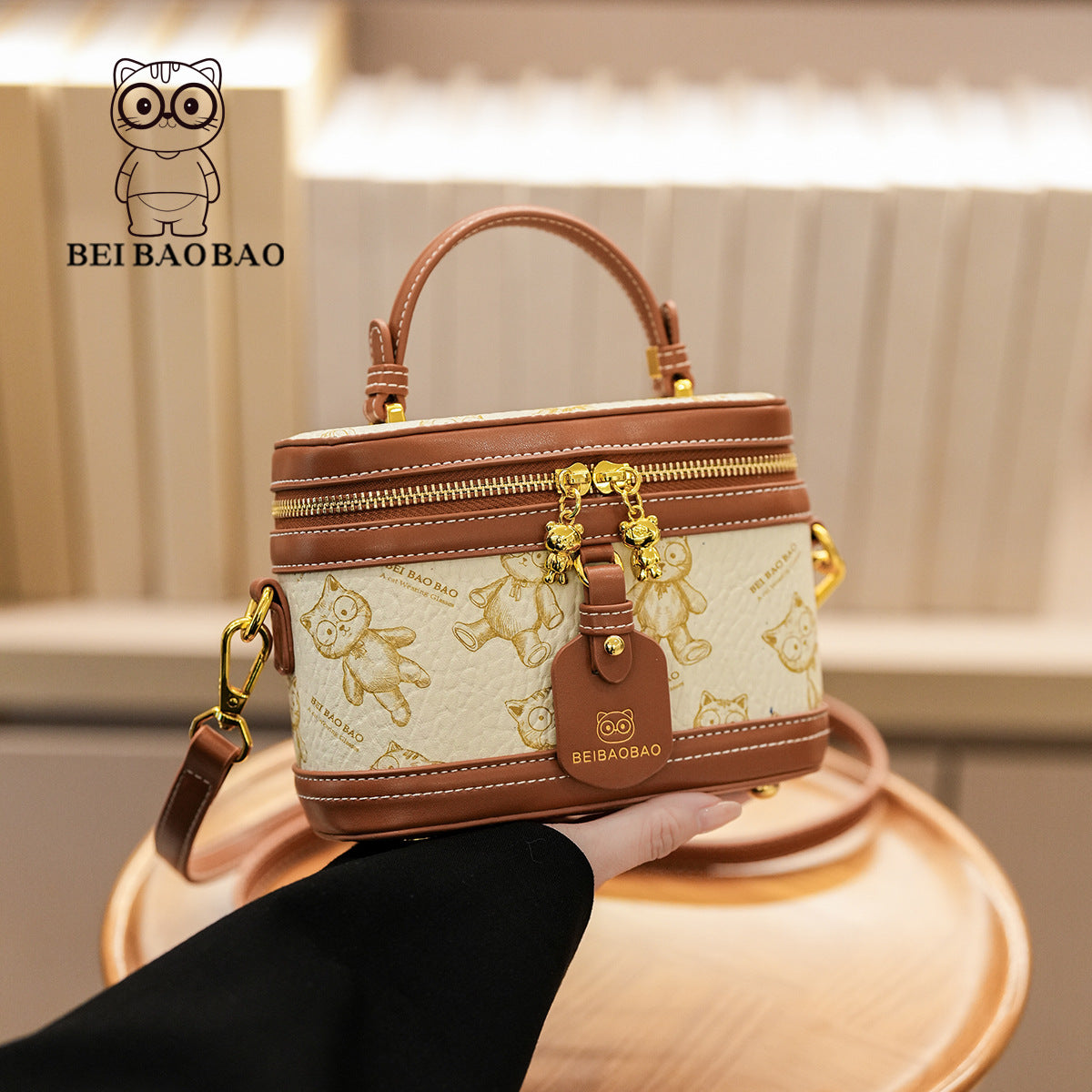 Comfortable Women's Source Fashion Box Portable Women's Messenger Bag