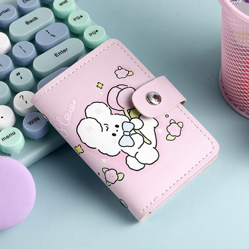 Dog Large Capacity Mini Cute Versatile Card Holder