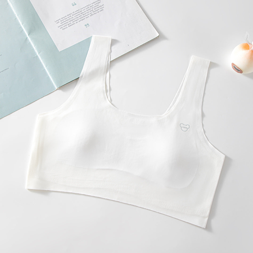 Children's Puberty Fixing Cup Middle School High Elastic Comfortable Bras