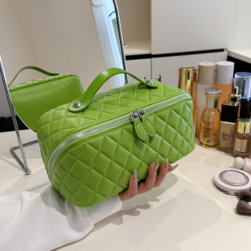 Wash Diamond Embroidery Thread Portable High-grade Storage Dressing Makeup Bag