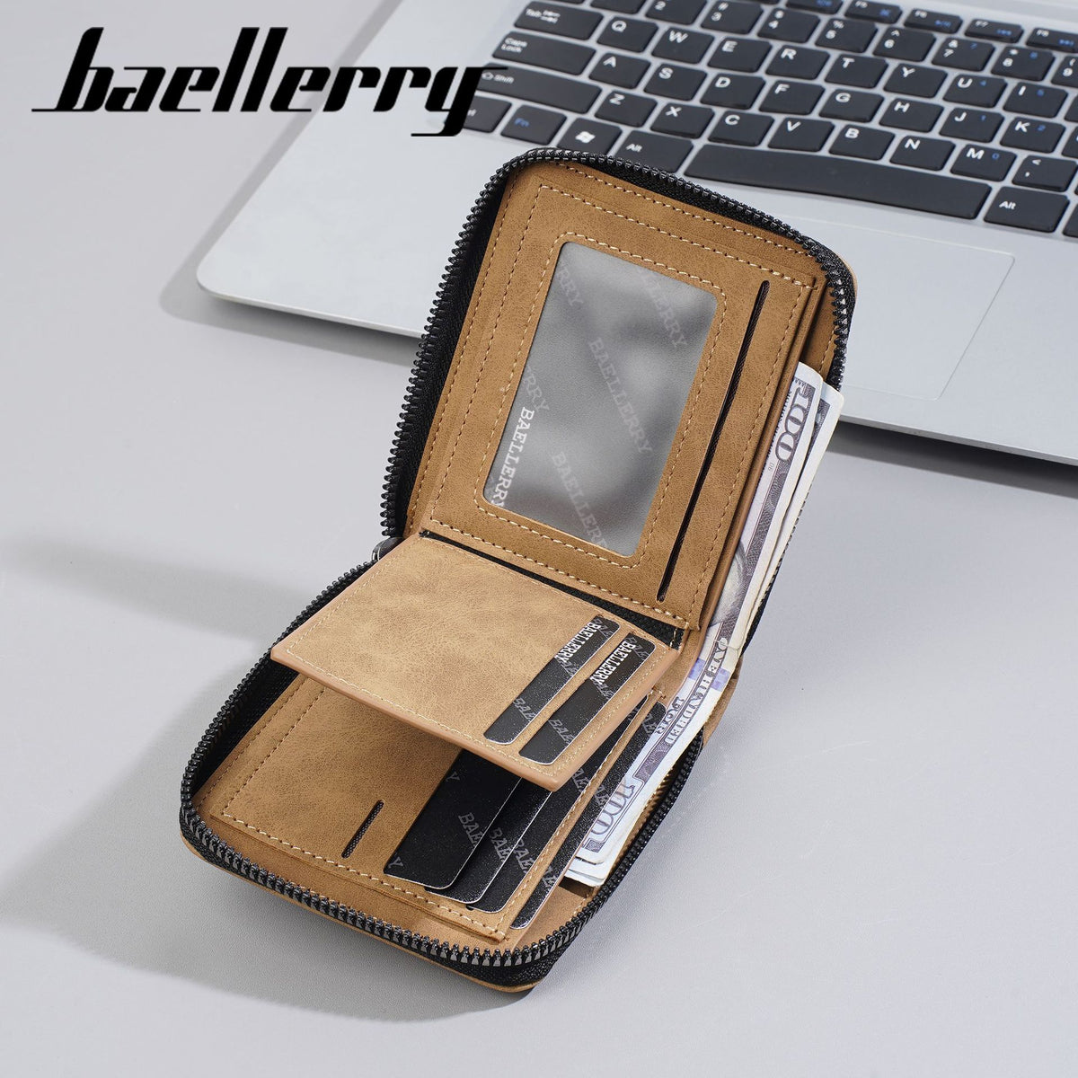 Men's Short Retro Multiple Slots Thin High-grade Men's Wallet