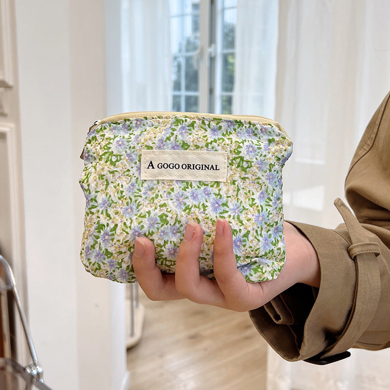 Storage Air Cushion Portable Idyllic Fresh Card Holder