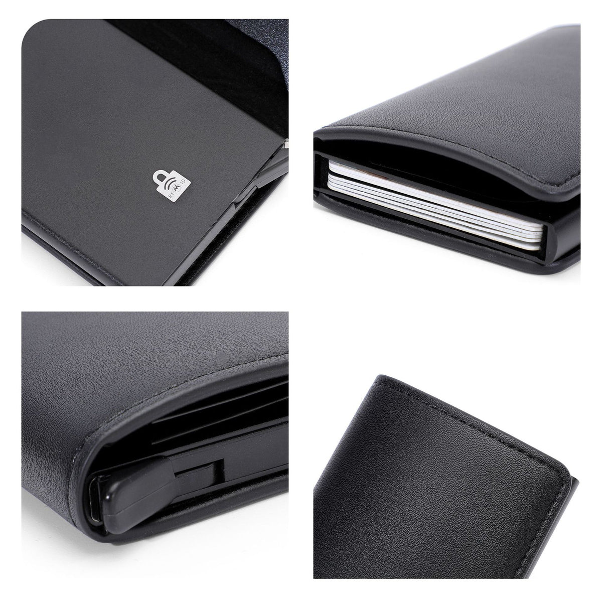 Versatile Men's Waterproof Polyester Zipper Leather Bags