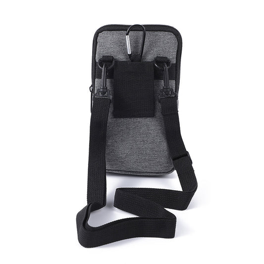 Men's Canvas Large Capacity Cash Register Construction Site Men's Waist Packs