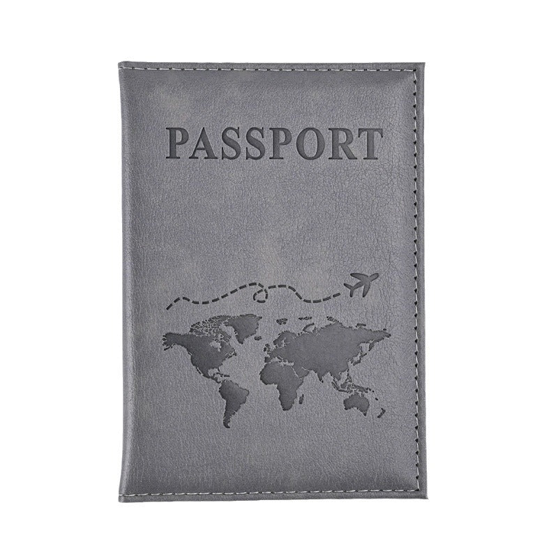 Grain Color Changing Passport Cover Ticket Card Holder