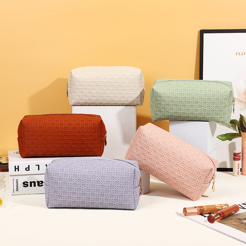 Simple National Fashion Skin Care Cosmetics Storage Waterproof Cosmetic Bags