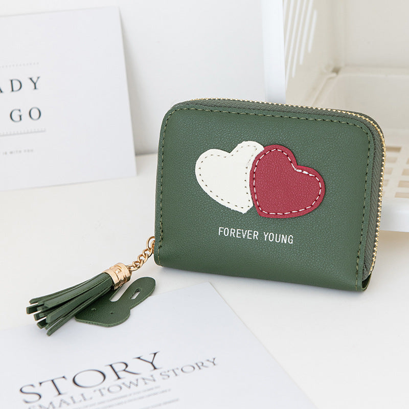 Pretty Cool Classic Women's Portable Zipper Ladies Wallet