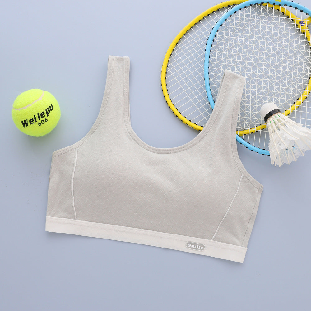 School Junior High Youth Puberty Vest Bras