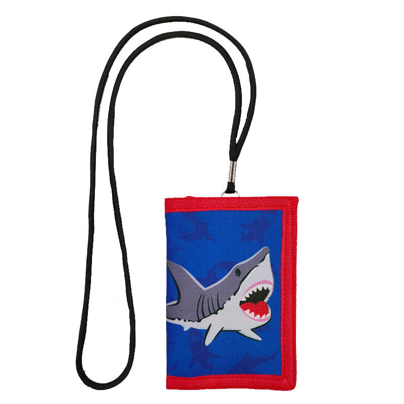 Lanyard Cartoon Animation Unicorn Gift Folding Men's Wallets