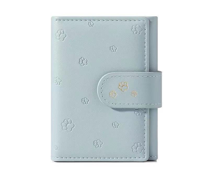 Women's Version Simple Short Tri Fold Fashion Ladies Wallets