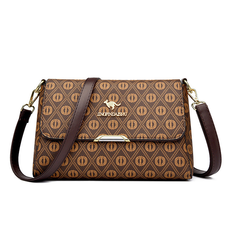 Women's Soft Leather Female Mother Portable Fashion Retro Bags