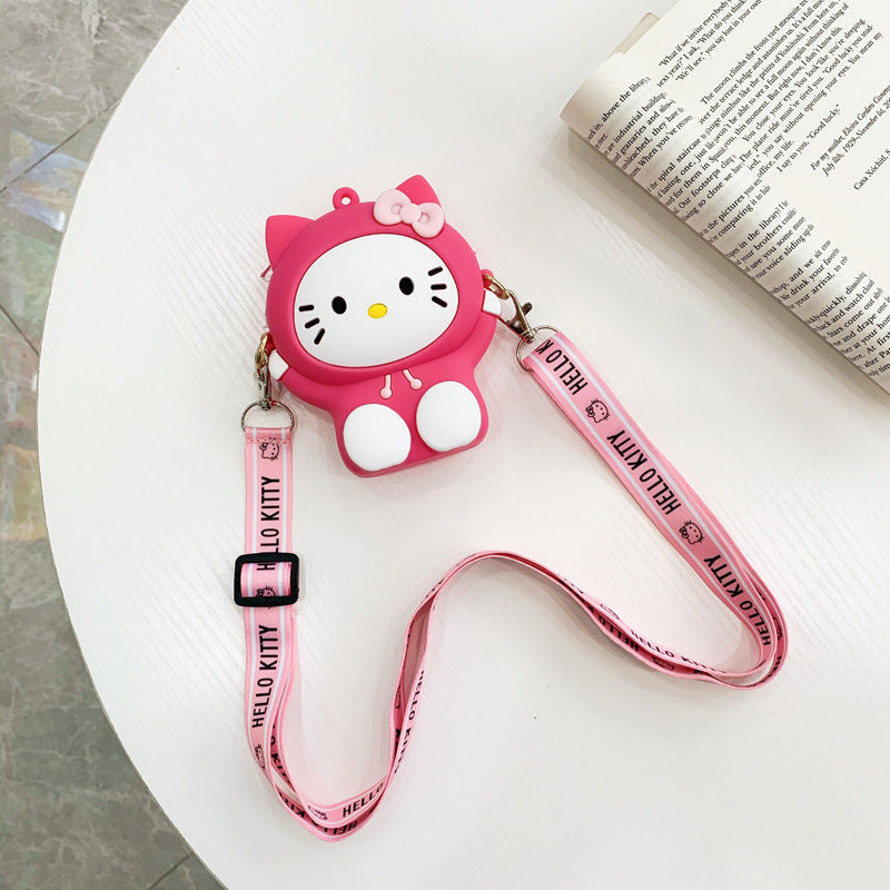 Stall Cartoon Silicone Soft Western Style Backpacks