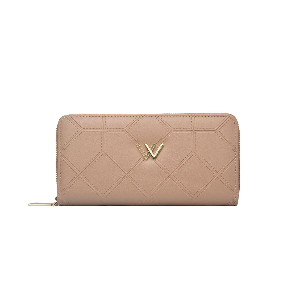 Women's Double Layer Zipper Long Clutch Multiple Ladies Wallet