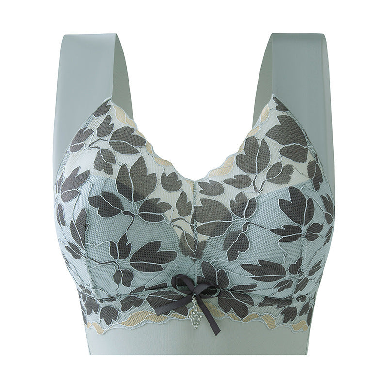 Women's Push-up Wireless Seamless Adjusting Upper Support Everyday Bras