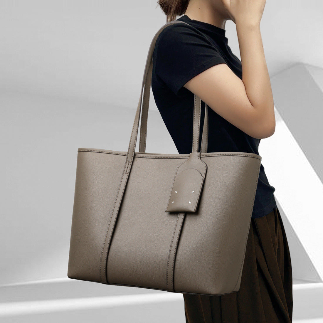 Women's Large Capacity High-grade Fashion Genuine Leather Bags