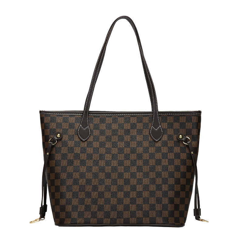 Women's Large Capacity Fashion Retro Simple Printed Crossbody Bags