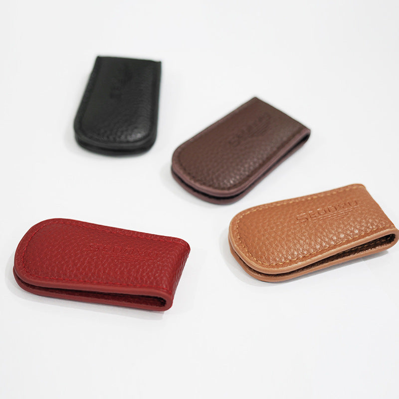 Clip Strong Magnetic Change Paper Money Ticket Men's Wallet