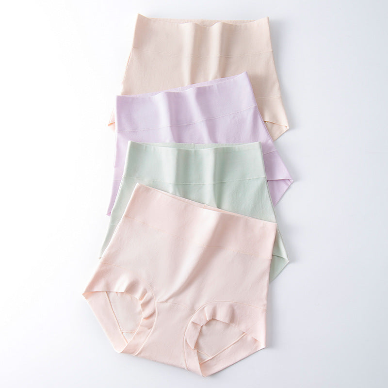 Women's Antibacterial Lengthened Crotch Belly Contracting Hip Panties