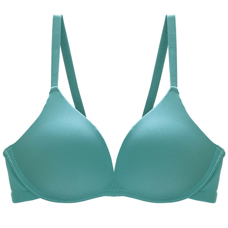 Women's Seamless Underwear Wireless Sleep Korean Style High Everyday Bras