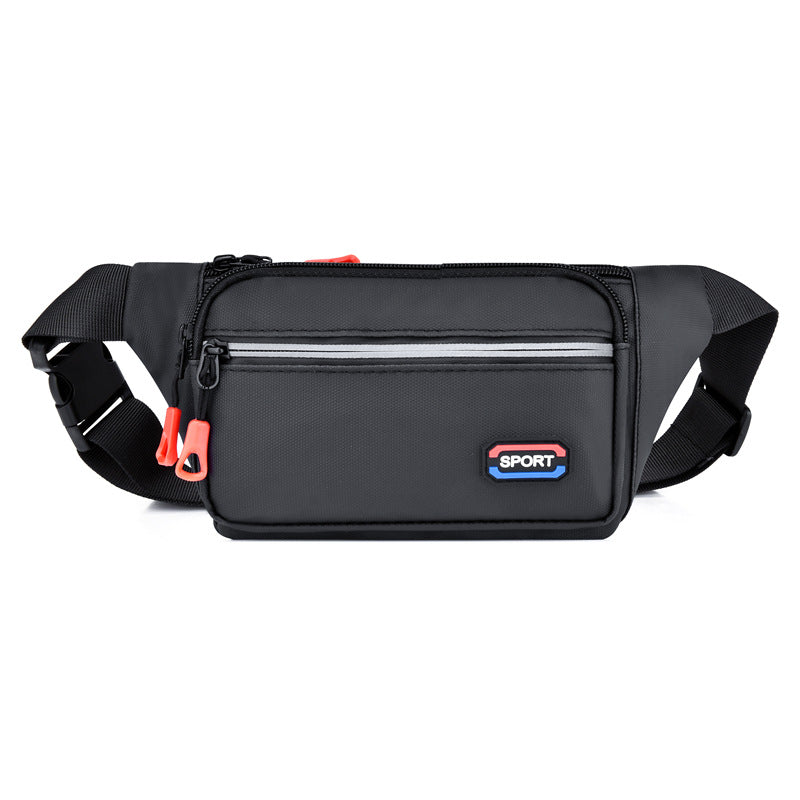 Women's & Men's & Multifunctional Simple Fashion Reflective Stripe Men's Waist Packs